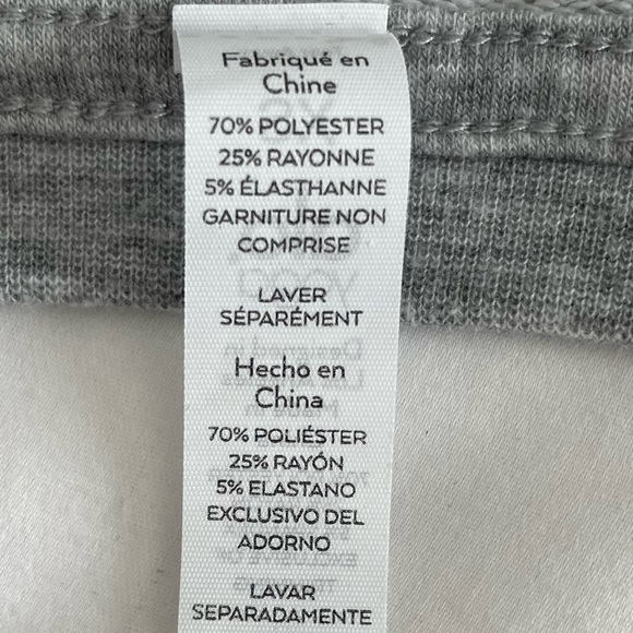 ALO Yoga Grey Dreamy Crop Sport Top - Picture 5 of 7